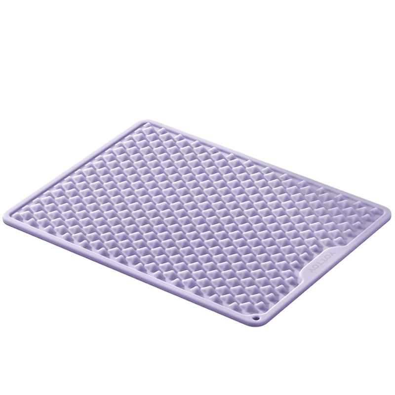 YOTTOY 3D硅胶款高效指压板 qtym2411x1A00045341e002 45cm  星空紫（单位：块）