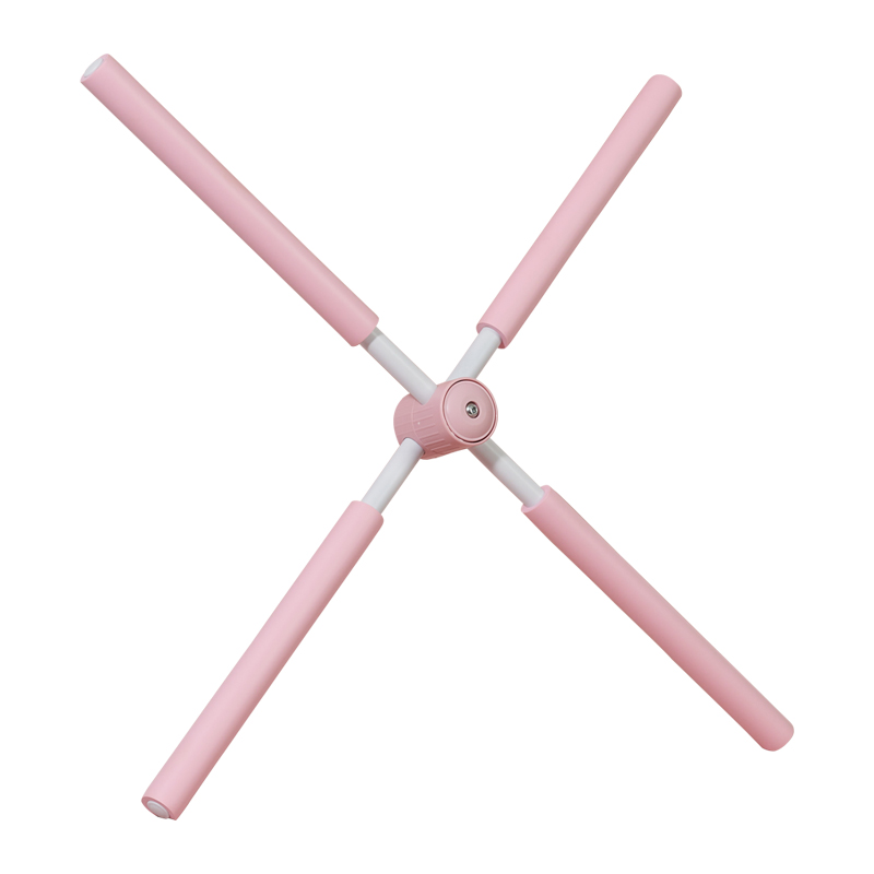 YOTTOY 伸缩款开背棍 Y09011A009080 80cm 公主粉（单位：个）