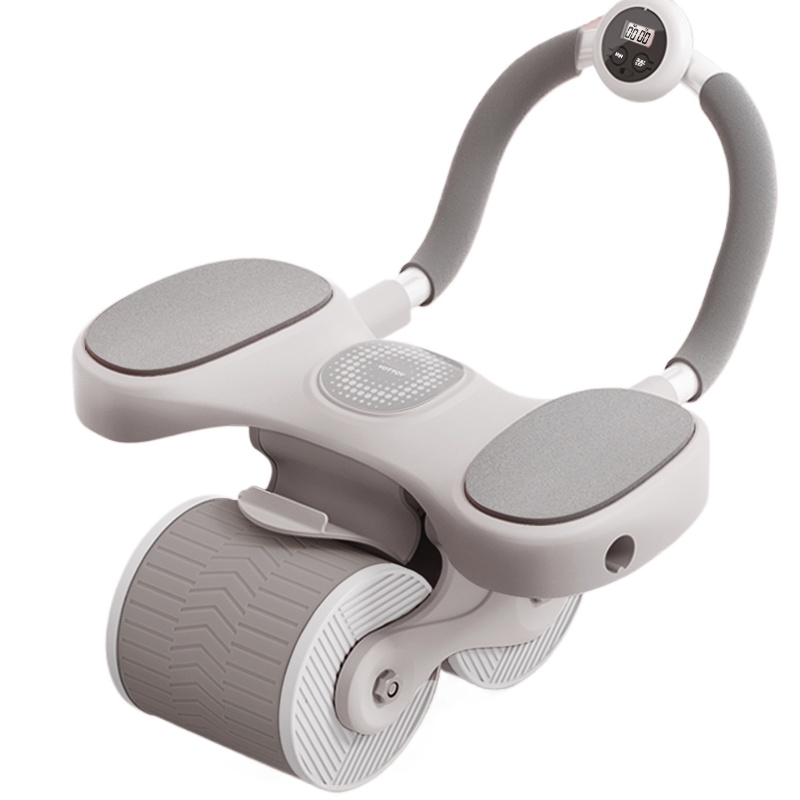 YOTTOY 两轮肘撑健腹轮二合一含跪垫 含计时器 Y24025W001002+ 1.9kg  灰色（单位：个）