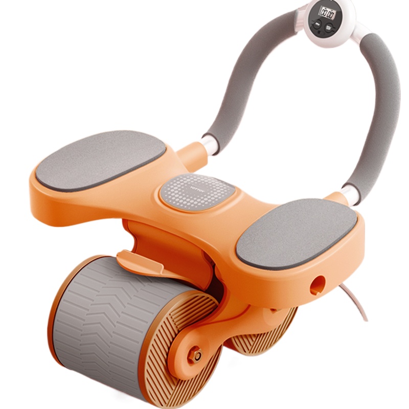 YOTTOY 两轮肘撑健腹轮二合一含跪垫 含计时器 Y24025F005002+ 1.9kg  橙色（单位：个）