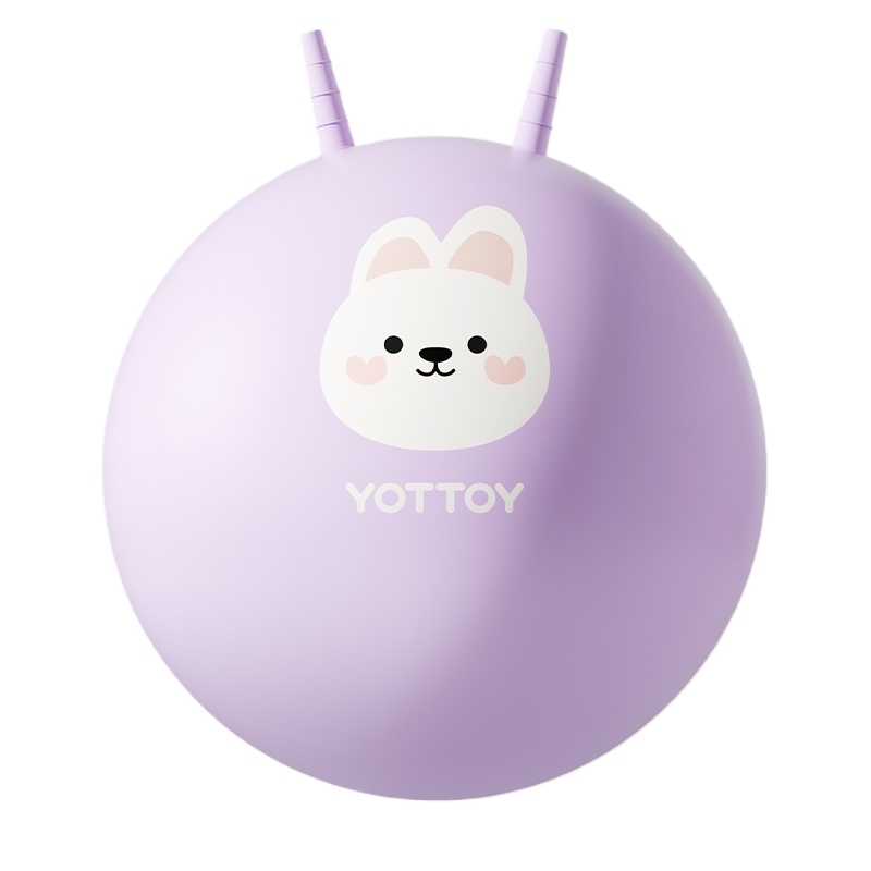 YOTTOY 儿童羊角球 Y02061C002045 45cm  卢尼紫（单位：个）