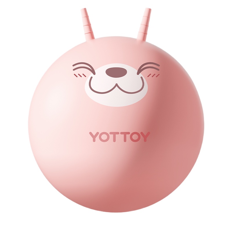 YOTTOY 儿童羊角球 Y02061A006045 45cm  卡洛粉（单位：个）