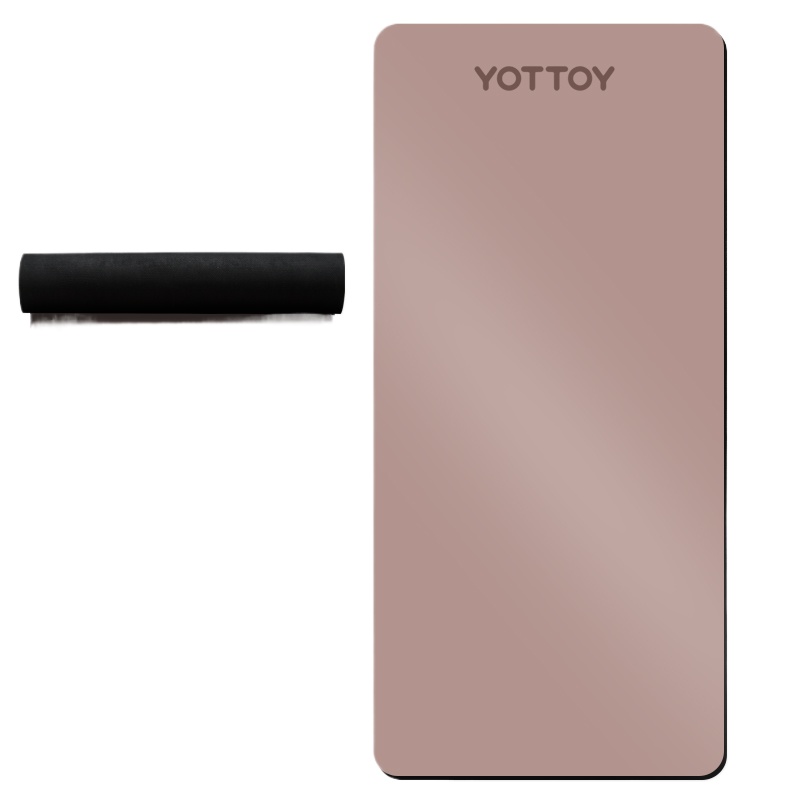 YOTTOY 纯净系列橡胶瑜伽垫68cm Apdymz183685 5mm  柚木棕（单位：条）