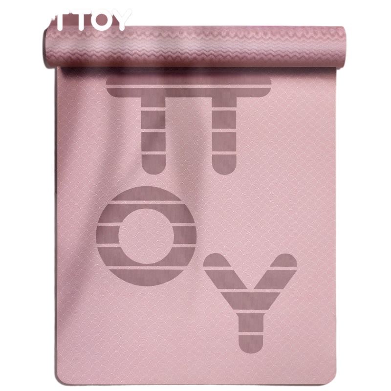 YOTTOY 明星系列便携瑜伽垫61cm Atpeshf61186 6mm  珊瑚粉（单位：条）