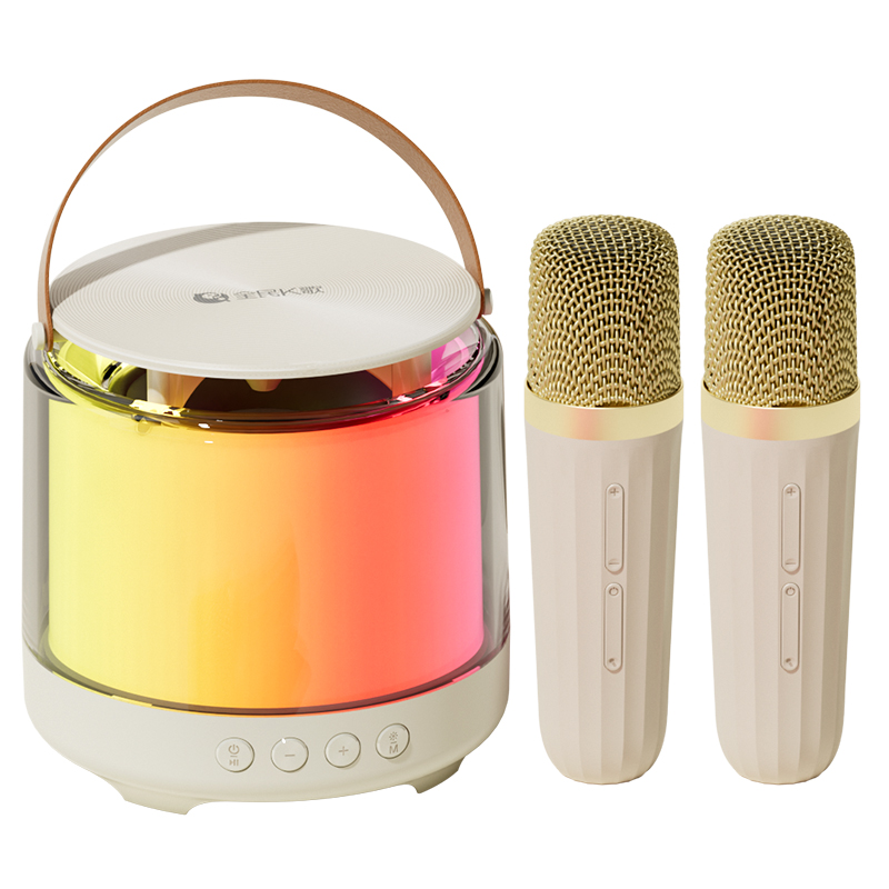 全民K歌 分体式K歌音箱 MZ31 1500mAH 杏色（单位：套）