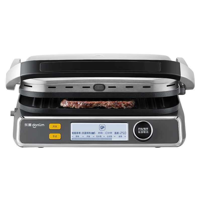 东菱（Donlim） 智能煎烤机 DL-5011 1800W 浅灰色（单位：台）