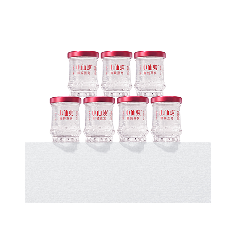 小仙炖 鲜炖燕窝 周套餐 45g*7瓶 枫叶色（单位：箱）