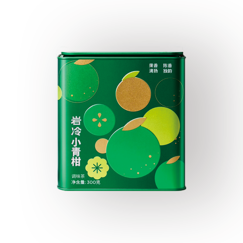 澜沧古茶 岩冷小青柑30颗大罐装 柑普茶 300g 绿色（单位：罐）