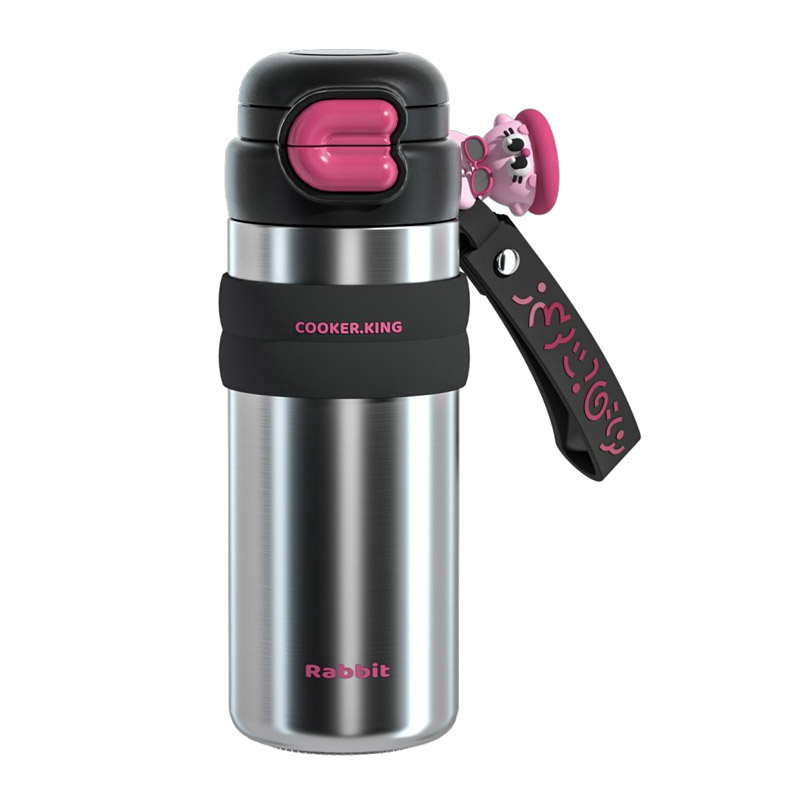 炊大皇 CC兔系列双饮保温杯 CC50A4 500ML 银座黑（单位：个）