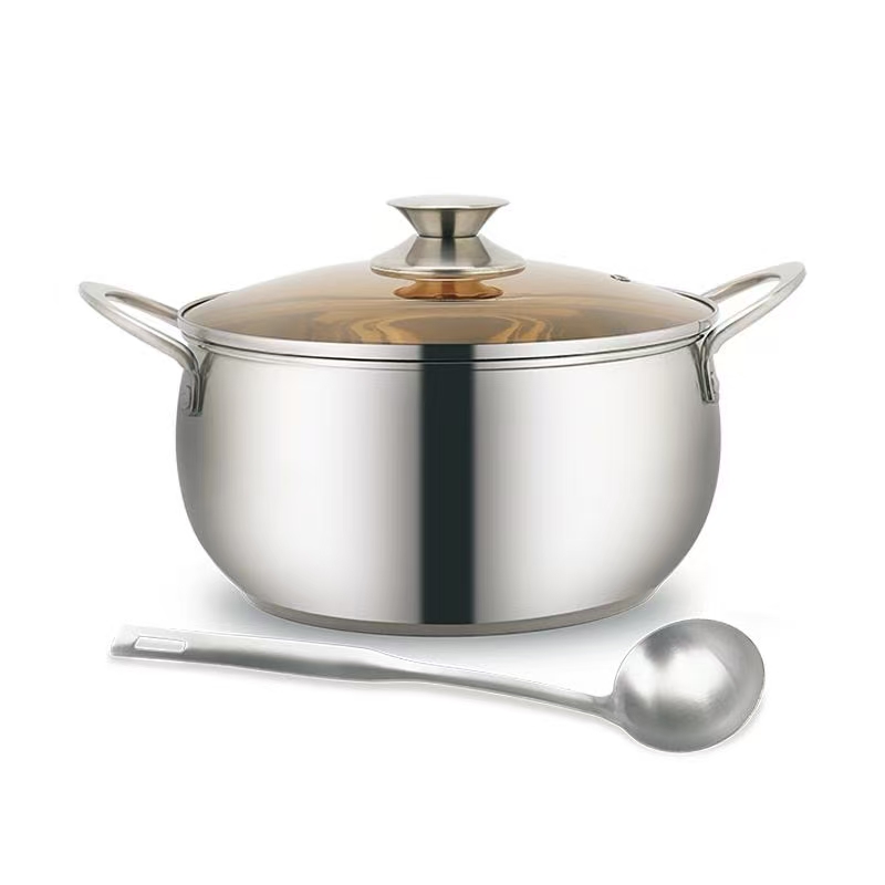 小厨仕（xiaochushi） 赫尔德法式汤煲 XCS-35 22CM 银色（单位：个）