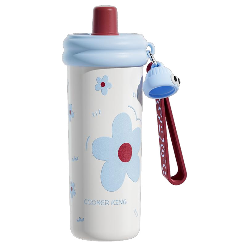 炊大皇 甜糖保温杯 TT60A2 600ML  害羞花花（单位：个）