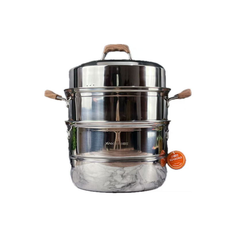 小厨仕（xiaochushi） 皇家三层钢蒸锅 xcs-016 28CM 银色（单位：个）