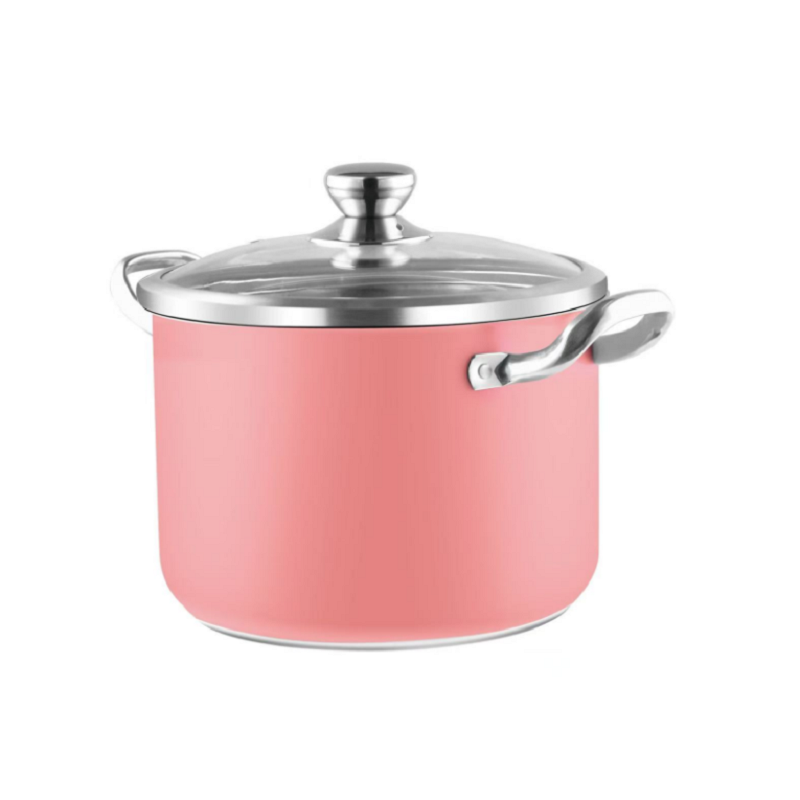 小厨仕（xiaochushi） 炫彩直型高汤煲 xcs-025 26CM 豆沙色（单位：个）