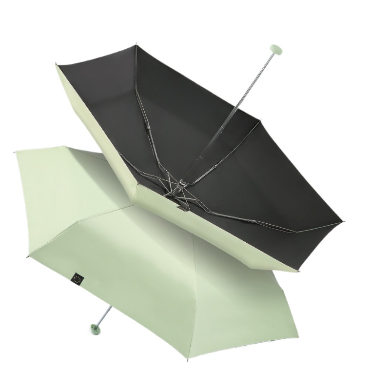 天堂 五折迷你口袋胶囊伞 50752EXJ 54cmX6骨 新芽绿（单位：把）
