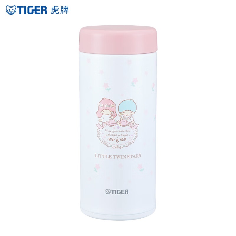 虎牌（TIGER） 不锈钢保温杯 MCA-L48C-双子星 480ml 粉色（单位：个）