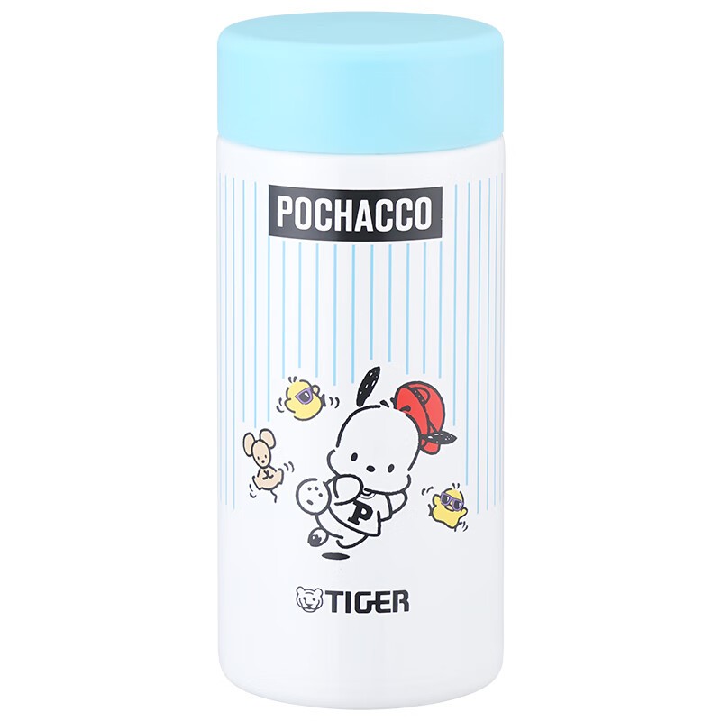 虎牌（TIGER） 不锈钢保温杯 MMP-L20C-帕恰狗 200ml 天蓝色（单位：个）