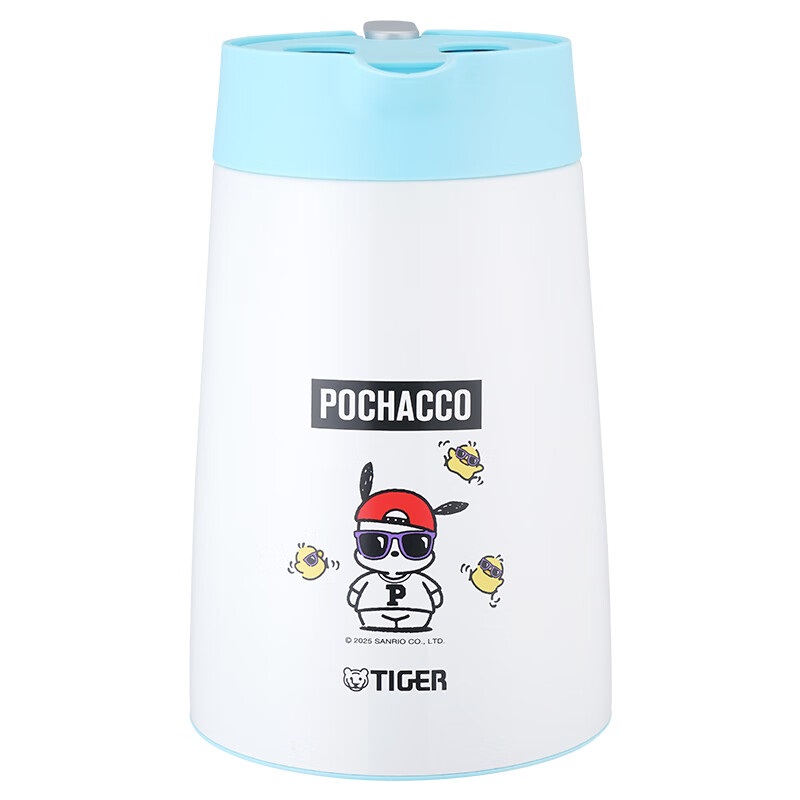 虎牌（TIGER） 不锈钢保温壶 PWO-L12C-帕恰狗 1.2L 天蓝色（单位：个）