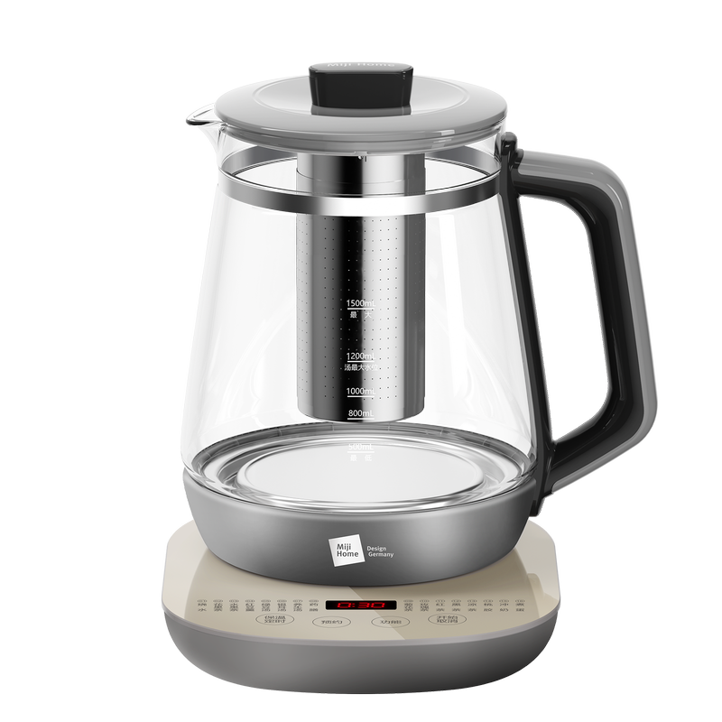 MIJI DESIGN GERMANY 多功能养生壶 HP-L1558 1.5L 灰色（单位：台）