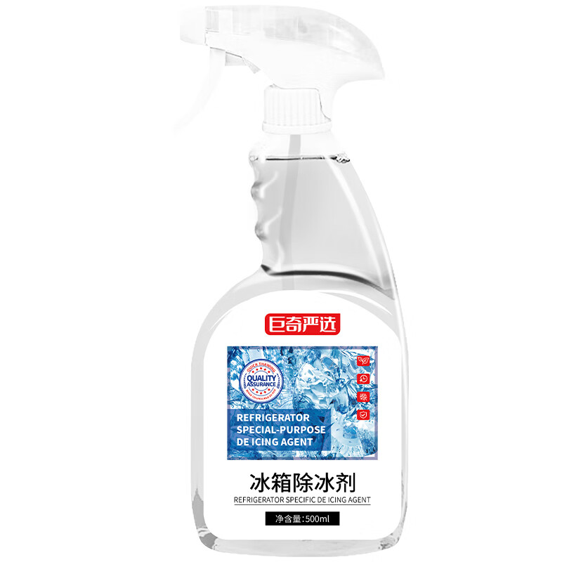巨奇（JUQI） 冰箱除冰剂 除味除冰除霜 500ML 白色（单位：瓶）