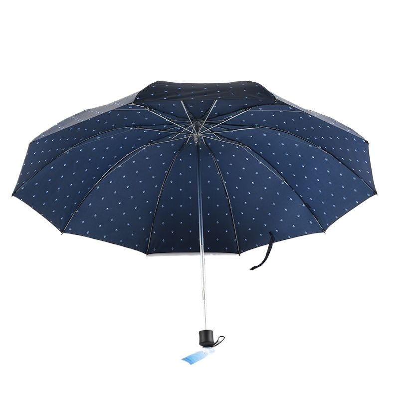 天堂 折叠雨伞 38083ELSD 61cmX10骨  藏青色（单位：把）