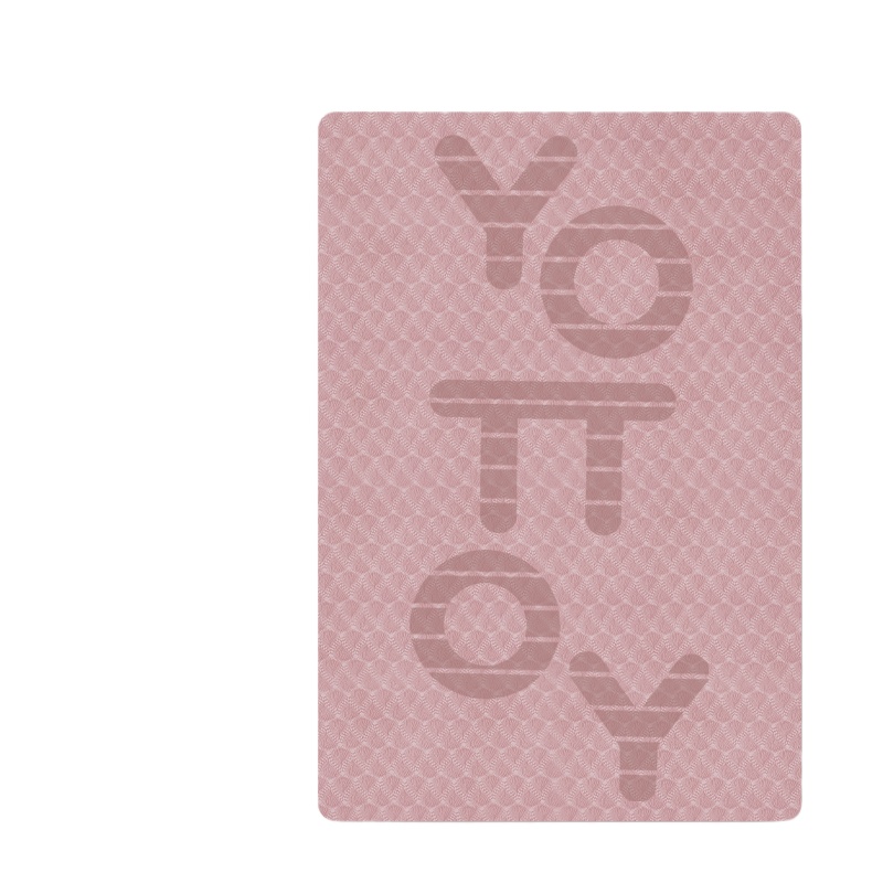 YOTTOY 明星系列双人瑜伽垫130cm Y01122A009015 15mm  知觅粉（单位：条）