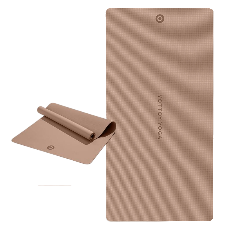 YOTTOY 抗菌瑜伽垫健身垫防滑减震静音家用加厚10mm yjdx2412x1A00010100a010 200*100cm  粉色（单位：条）