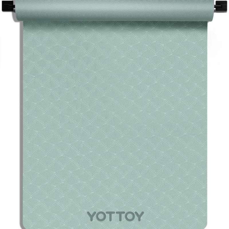 YOTTOY 纯净系列单色瑜伽垫80cm ADSQSD185806 9mm  青山黛（单位：条）