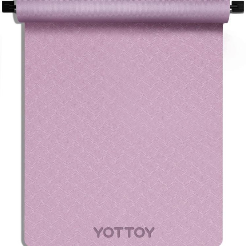 YOTTOY 纯净系列单色瑜伽垫80cm ADSFXZ185809 9mm  风信紫（单位：条）