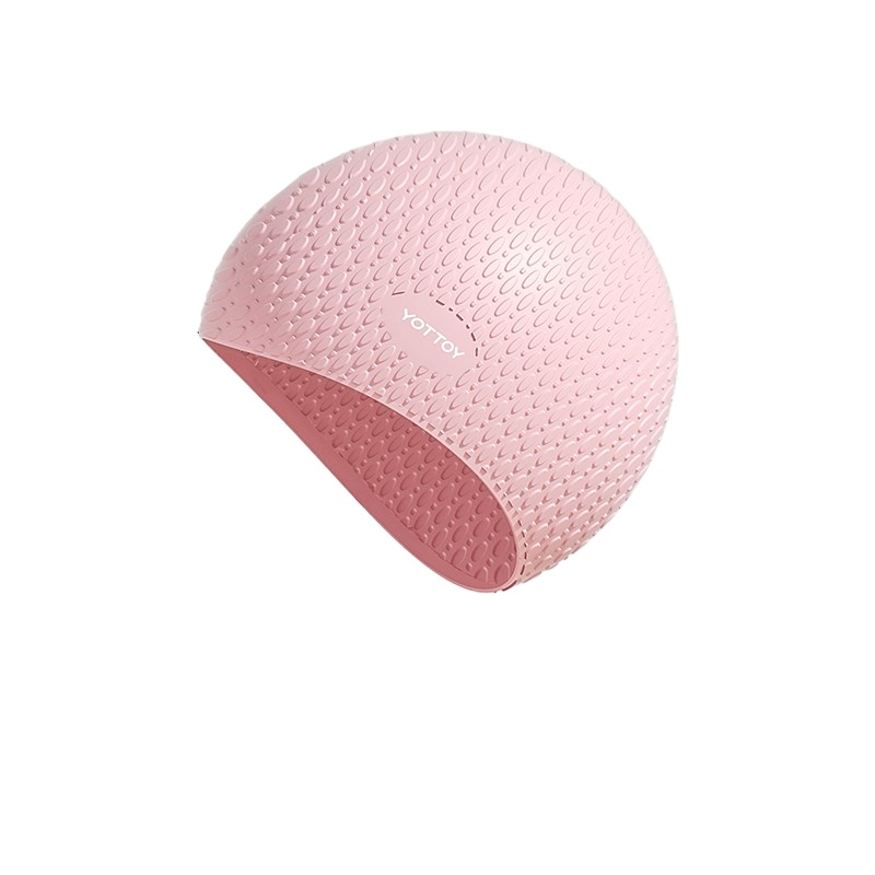 YOTTOY 超高弹舒适泳帽 yyym2404X2A00017524a011 65g  粉色（单位：个）