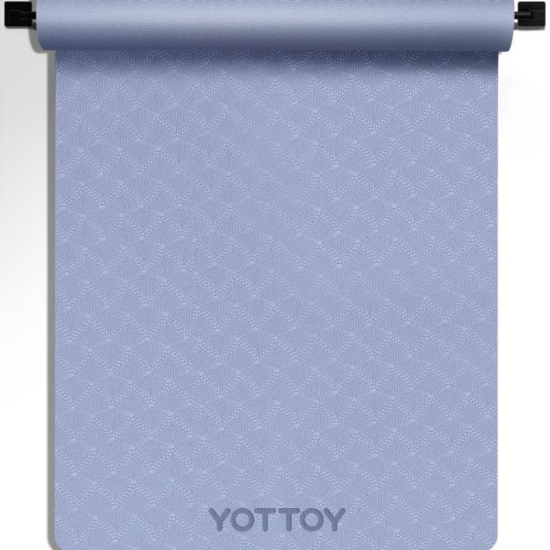 YOTTOY 纯净系列单色瑜伽垫80cm ADSYSL185806 9mm 云山蓝（单位：条）