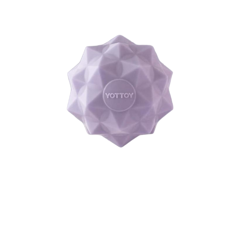 YOTTOY 钻石凸点筋膜球 AMQ22002A03 5.6cm  奶贝紫（单位：个）