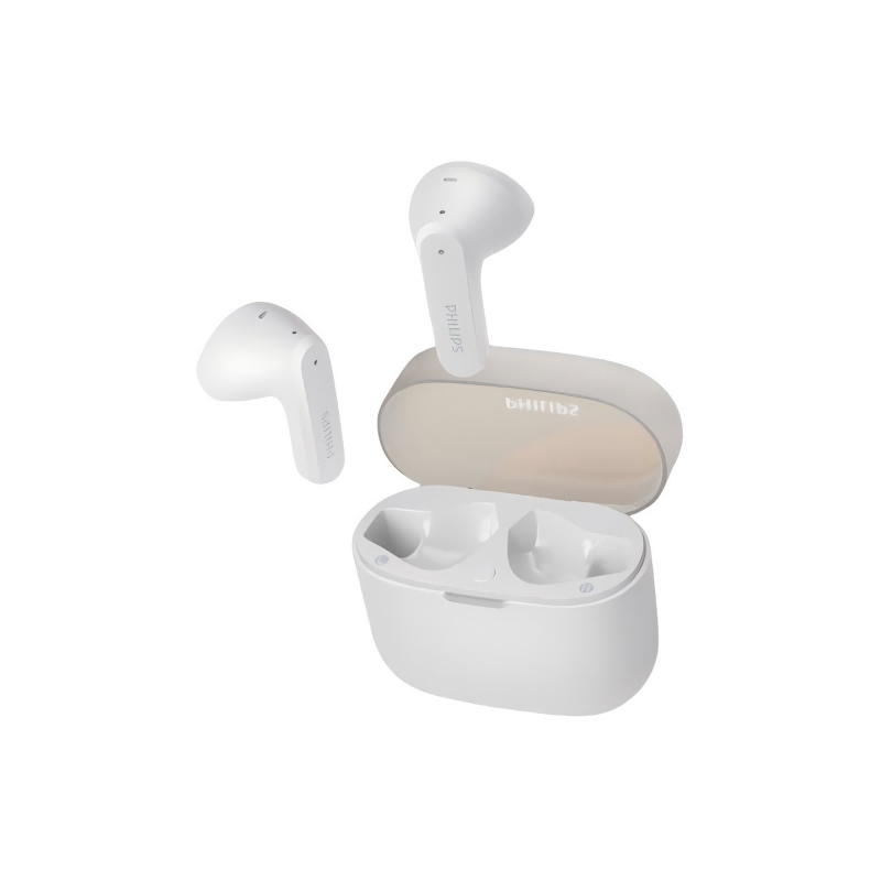 飞利浦（PHILIPS） 无线蓝牙耳机ENC降噪入耳式运动蓝牙耳机 TAT2139 41克 白色（单位：副）