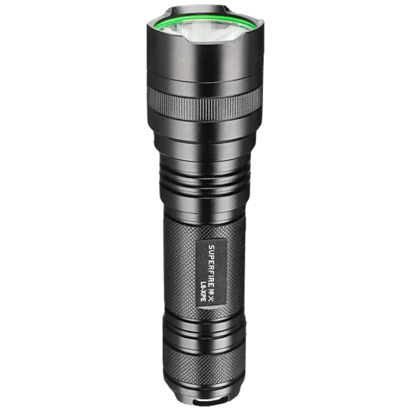 神火 手电筒 充电式 5档 5-10h L6-XPE 5W 黑色（单位：个）