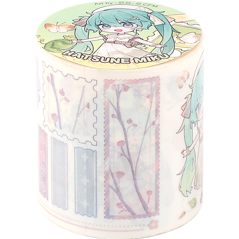 广博（GuangBo） 初音未来 和纸胶带 CY997023 45mm*3m 中盒贴防伪标  混色（单位：个）