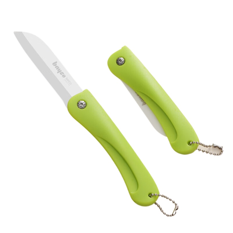 拜格（BAYCO） 陶瓷水果削皮刀 BD8002 3寸 绿色（单位：把）