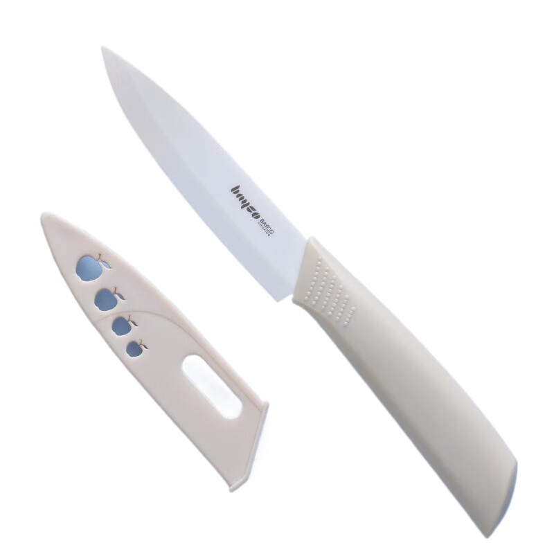 拜格（BAYCO） 陶瓷水果刀 BD3647 4英寸  米色（单位：个）