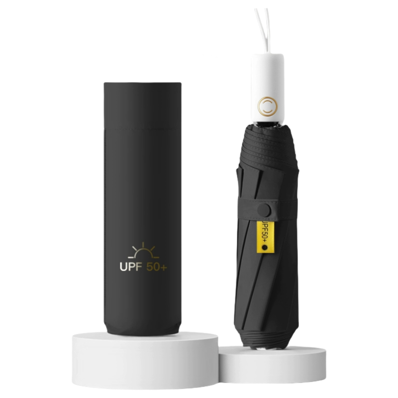 丰懋 全自动安全式节节收防回弹轻便雨伞晴雨两用雨伞 FXHJ20241015 56*95cm 三折星空黑（单位：把）