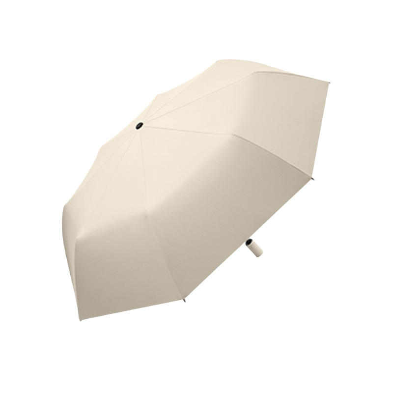 丰懋 黑胶防晒UPF50+折叠纯色两用遮阳雨伞 FXHJ20231006 56*98cm  全自动8骨梧桐米（单位：把）