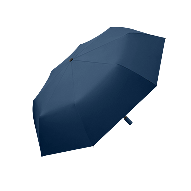 丰懋 黑胶防晒UPF50+折叠纯色两用遮阳雨伞 FXHJ20231006 56*98cm  全自动8骨藏青色（单位：把）