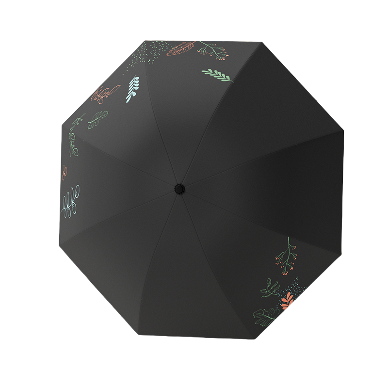 丰懋 青野系列防紫外线晴雨两用轻便雨伞 FXYB1108 67*97cm 8骨手动黑色（单位：把）
