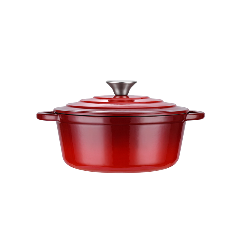 博堡 珐琅锅 BDY-T862A-RD 22cm  红色（单位：台）