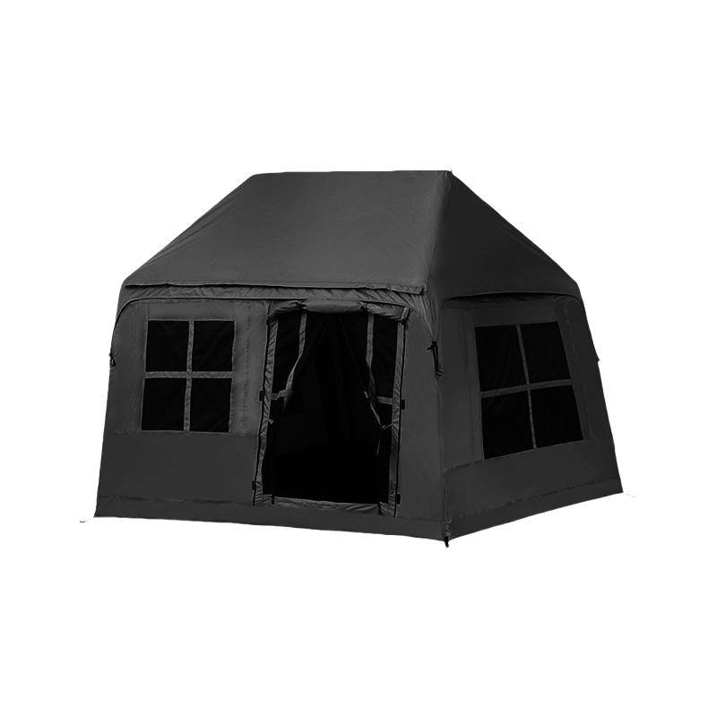 狼行者 户外野营过夜露营装备充气帐篷-云阁 lxz-1150-1103 260*220*180cm  武士黑（单位：件）