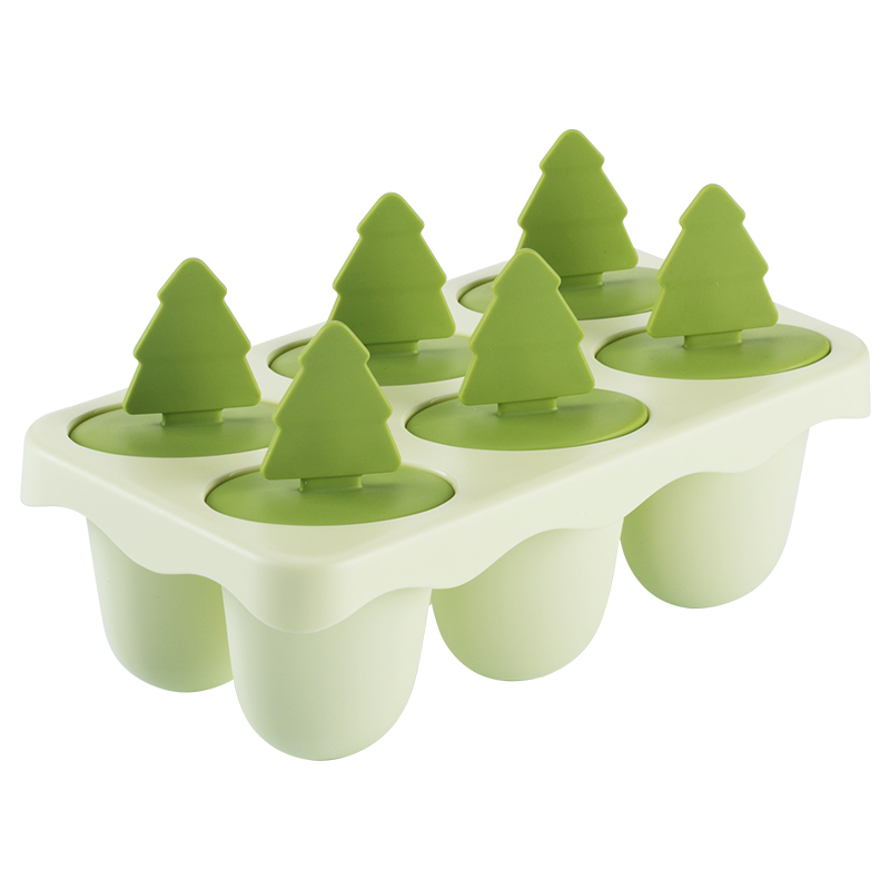 茶花（CHAHUA） 乐森趣味冰棒模 011003 18.1*9.8*10.2cm【6格】 混色（单位：个）