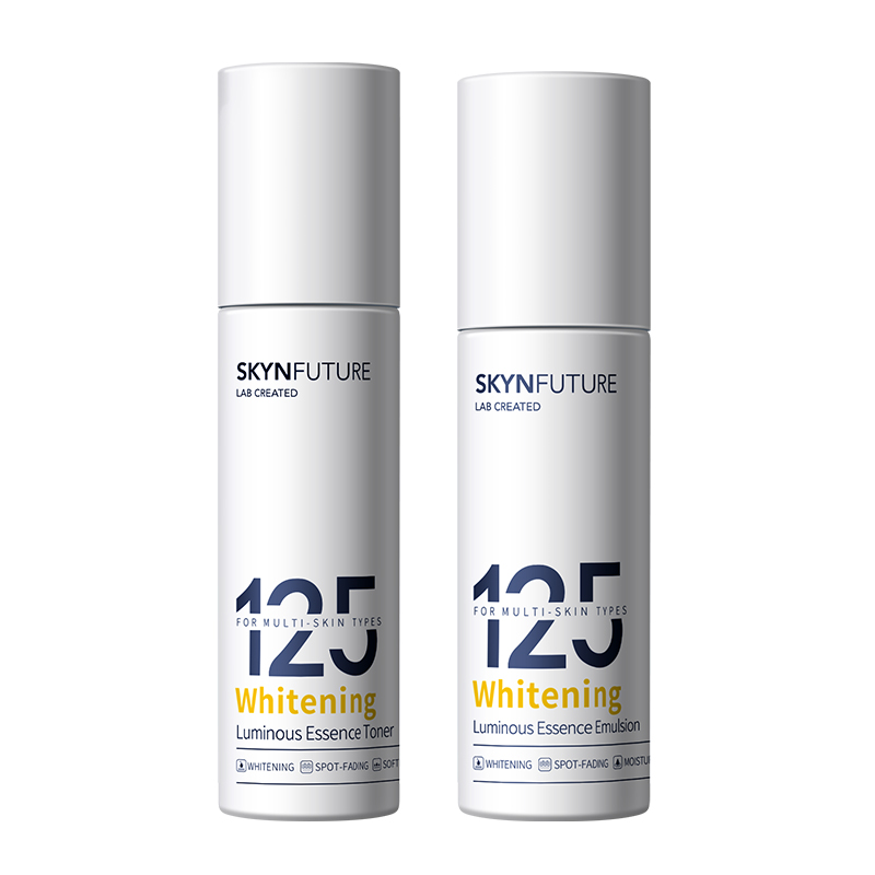 肌肤未来（SKYNFUTURE） 水乳套装 美白匀亮 精华水120ml+精华乳100ml 白色（单位：组）