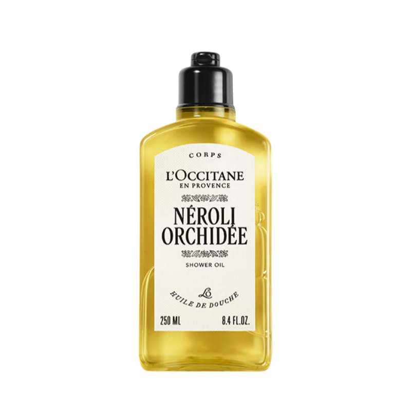 欧舒丹（L'OCCITANE） 沐浴油 格拉斯橙花 250ml 香槟黄（单位：瓶）