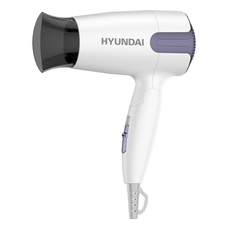 现代（HYUNDAI） 吹风机 YH1900 可折叠便携1200W 白色（单位：个）
