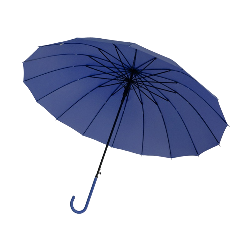 丰懋 长柄抗风雨伞大号16骨文艺女轻便易携抗风伞商务雨伞 FXYB12 86*105cm  长伞藏青（单位：把）