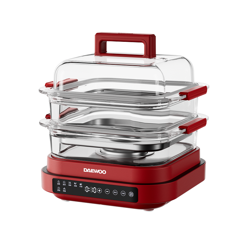 大宇（DAEWOO） 多功能蒸炖料理锅 S31 1800W 红色（单位：台）