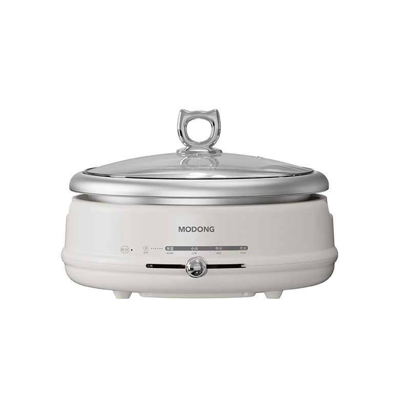 摩动（MODONG） 电火锅 MD-DHG01 4L  白色（单位：台）
