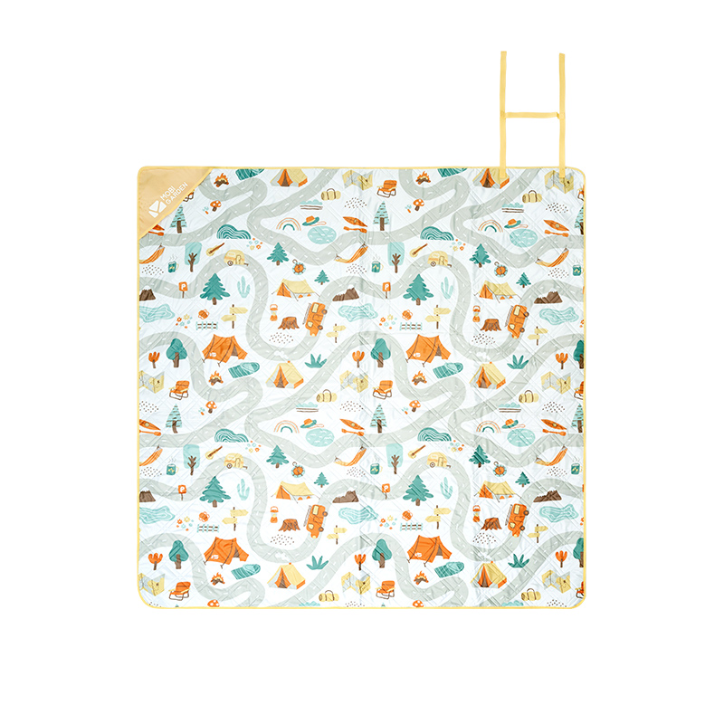 牧高笛（MOBIGARDEN） 超声波野餐垫 EX19663003 180*200cm  阳光黄（单位：张）